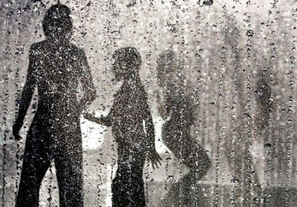  عکس بارانی عاشقانه