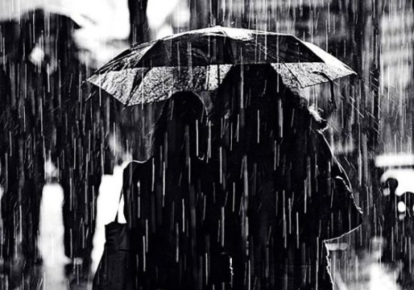  عکس بارانی عاشقانه