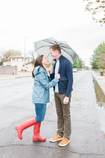  عکس بارانی عاشقانه