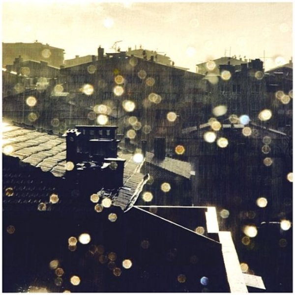  عکس بارانی عاشقانه دونفره