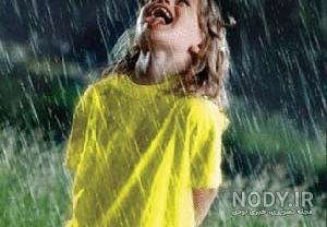  عکس پروفایل بارانی شاد