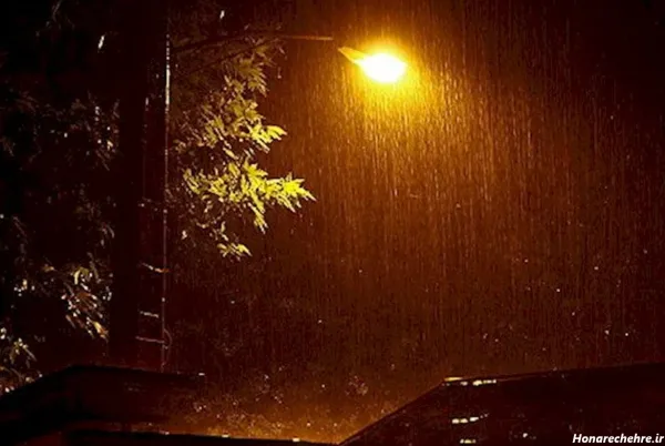  47 عکس باران در شب