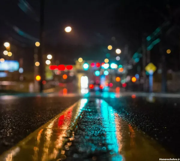  47 عکس باران در شب