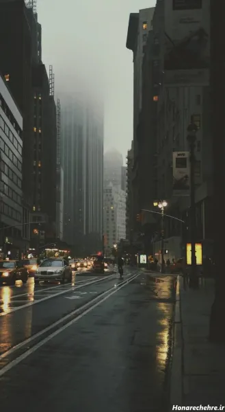  47 عکس باران در شب