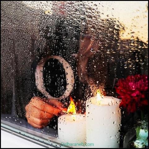  180 عکس پاییز بارانی دخترانه