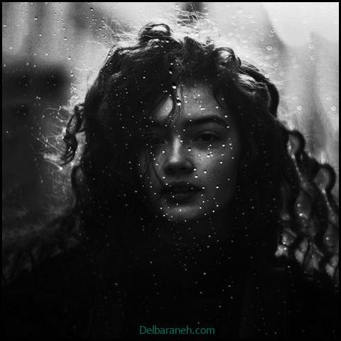  180 عکس پاییز بارانی دخترانه