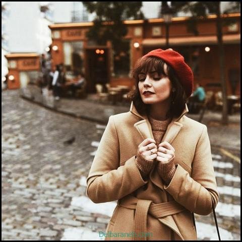  180 عکس پاییز بارانی دخترانه