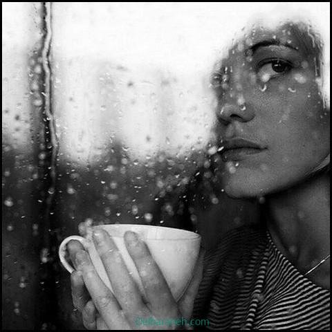  180 عکس پاییز بارانی دخترانه