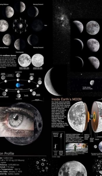  عکس واقعی ماه و خورشید