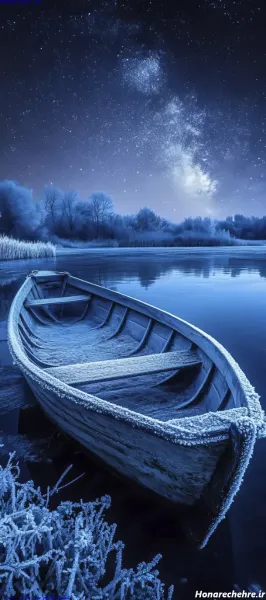  عکس ماه در شب واقعی از نزدیک