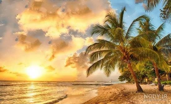  عکس طلوع افتاب کنار دریا