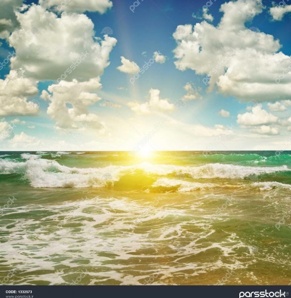  عکس طلوع افتاب کنار دریا