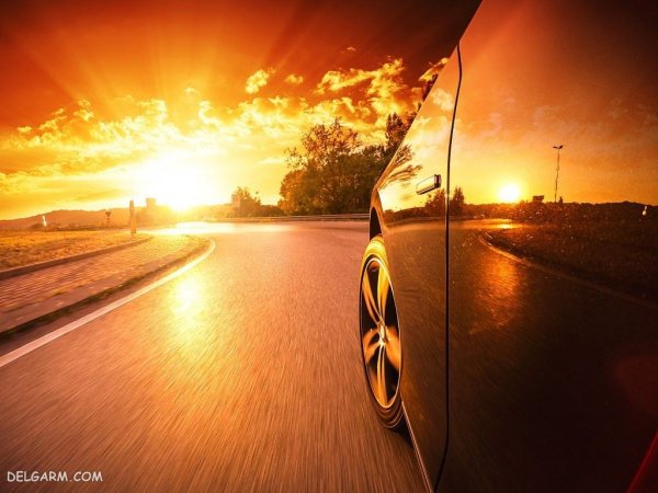  عکس غروب خورشید طبیعی