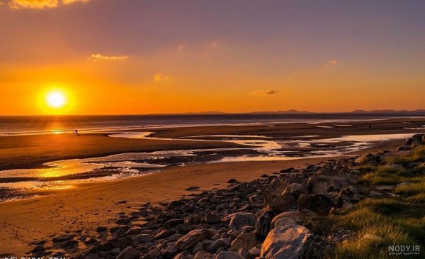  عکس غروب تنهایی