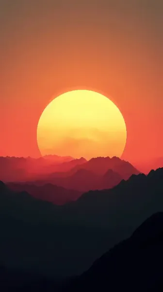  عکس غروب خورشید با کیفیت بالا