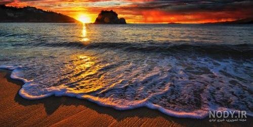  عکس غروب دلتنگی بدون متن