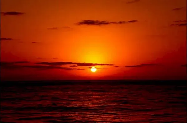  عکس غروب عاشقانه