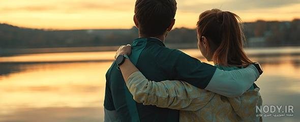  عکس غروب عاشقانه