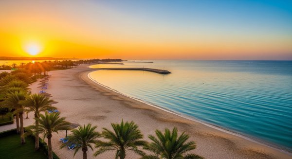 عکس طلوع افتاب کیش