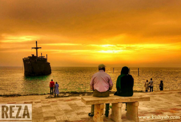  عکس لب دریا کیش