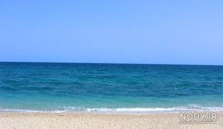  عکس ساحل نیلوفر کیش
