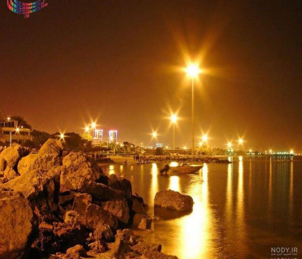 عکس جزیره کیش از بالا