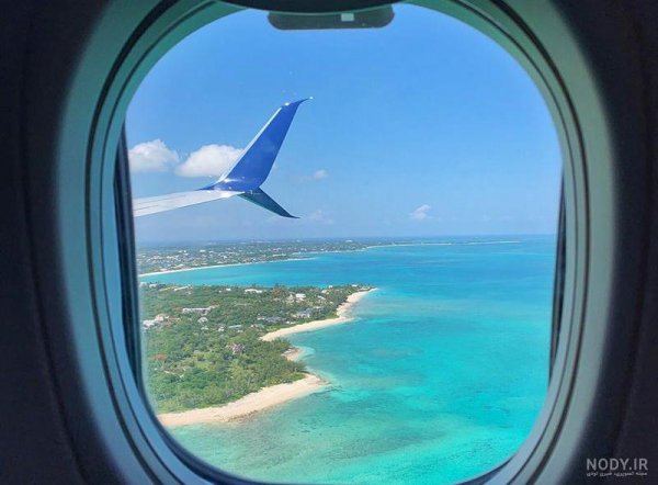  عکس کیش از هواپیما