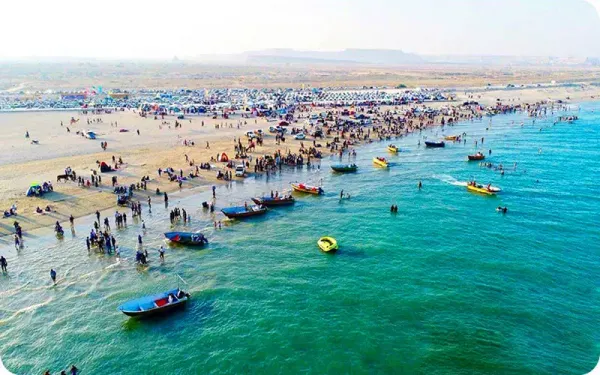  عکس جاهای دیدنی قشم در شب