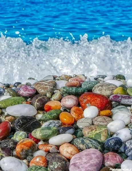  عکس ساحل قشم در شب