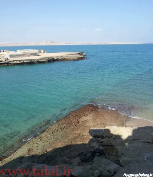  عکس ساحل قشم در شب