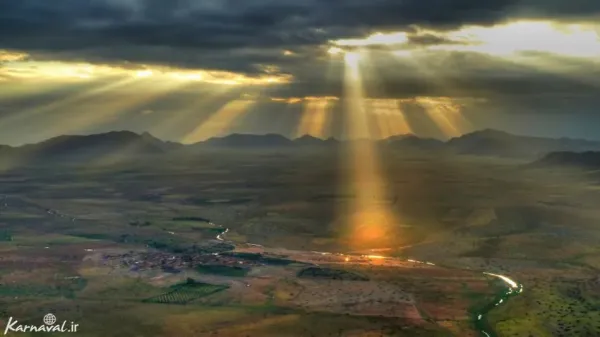  عکس با طلوع افتاب