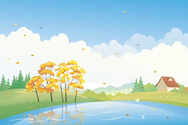  عکس طلوع پاییزی