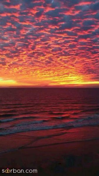  زیباترین عکس غروب خورشید