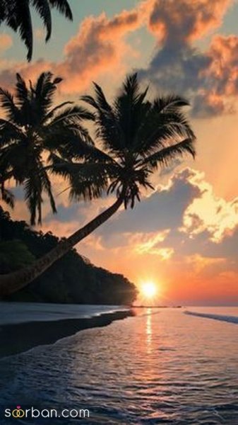  زیباترین عکس غروب خورشید