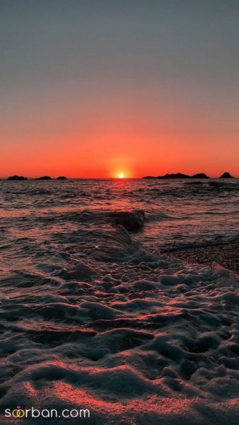  زیباترین عکس غروب خورشید