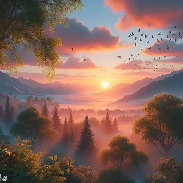  زیباترین طلوع خورشید