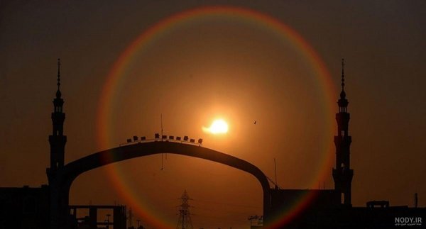  عکس طلوع صبح تهران