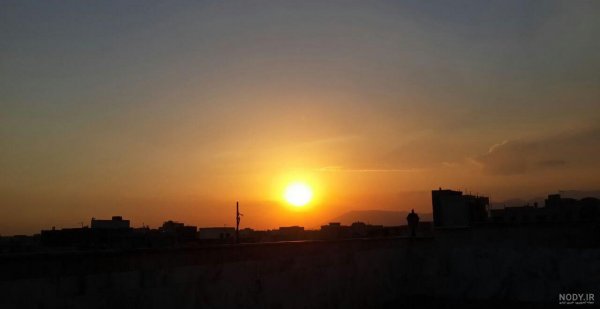  عکس طلوع صبح تهران