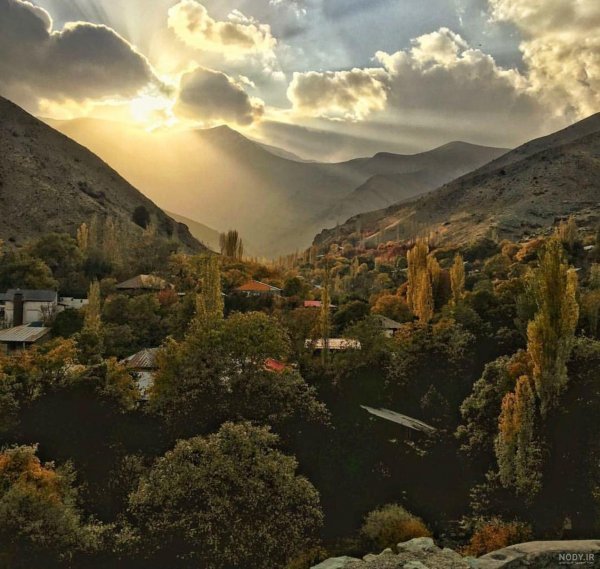  عکس طلوع صبح تهران