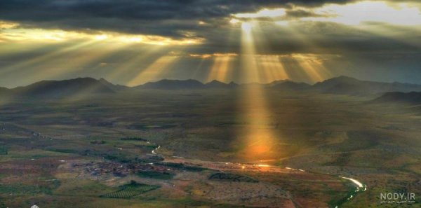  عکس طلوع صبح تهران