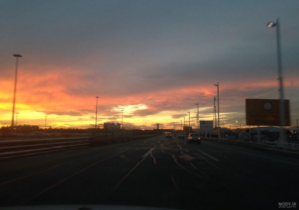  عکس طلوع صبح تهران