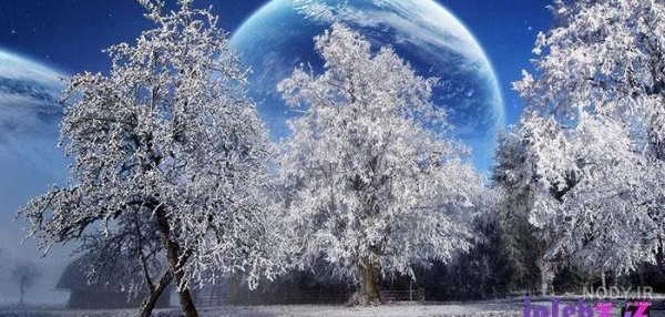  عکس طلوع زمستانی