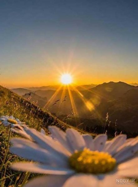  عکس طلوع زمستانی