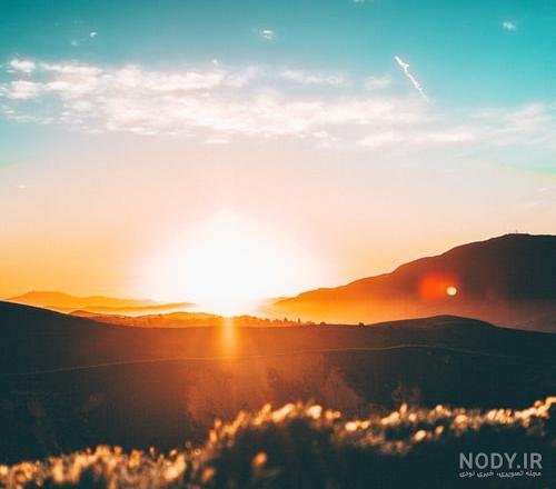  عکس طلوع زمستانی