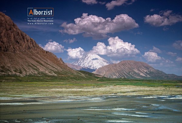  عکس کوه دماوند در شب