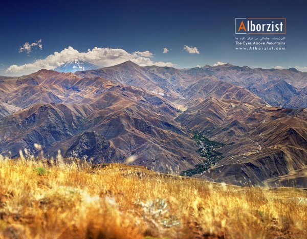  عکس کوه دماوند در شب