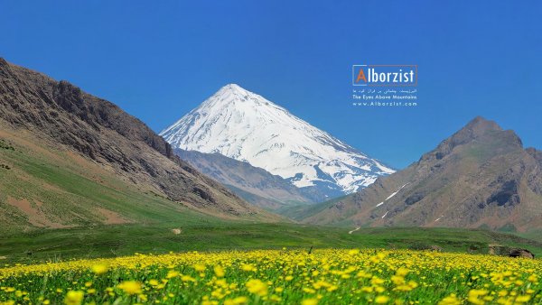  عکس کوه دماوند در شب