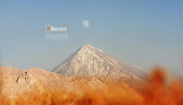  عکس کوه دماوند در شب