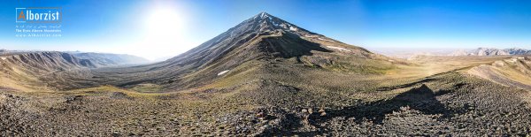  عکس کوه دماوند در شب