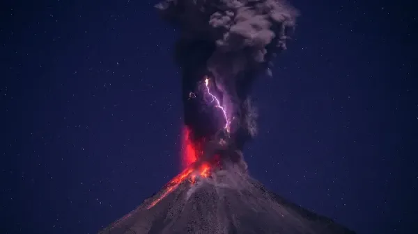  40 عکس کوه آتشفشان